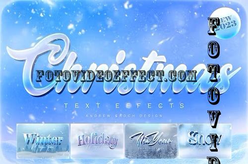 Christmas Text Effects - 95KVZD2