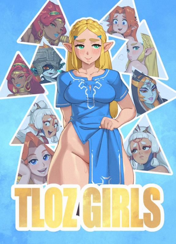 Rizdraws - The Legend of Zelda Girls Porn Comics