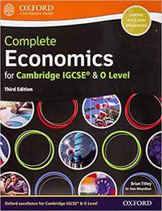 Complete Economics for Cambridge IGCSE® & 0 Level, 3rd Edition