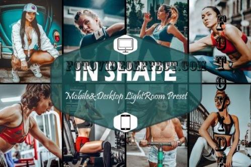 10 In Shape Mobile & Desktop Lightroom Presets, Fitness LR - 2314349