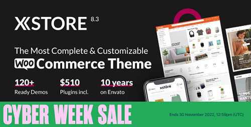 ThemeForest - XStore v8.3.7 - Multipurpose WooCommerce Theme - 15780546 - NULLED
