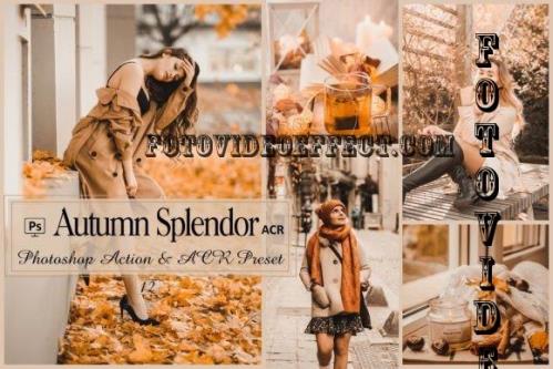 12 Autumn Splendor Photoshop Actions And ACR Presets, Fall - 2243113