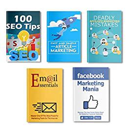 Digital marketing books (Beginner to Advance level), (Set of 5 Books)
