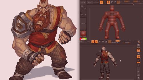 Justin Marshall - Game Character Sculpting in ZBrush