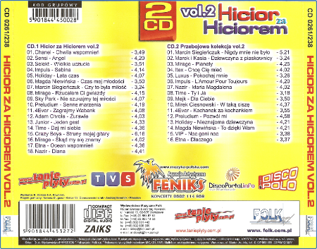 ••VA - Disco Polo & Dance - Hicior Za Hiciorem  Vol 2  (CD 2) - 2010
