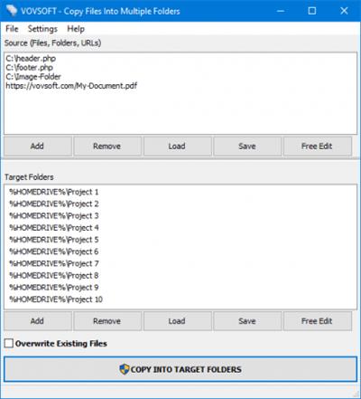 VovSoft Copy Files Into Multiple Folders 6.0.0  Multilingual