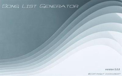 Karaosoft Song List Generator 5.2.4