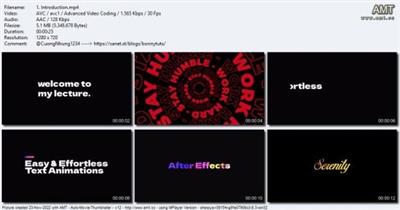 After Effects Text  Animations