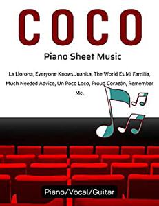 Coco Piano Sheet Music Piano Vocal Guitar Chords