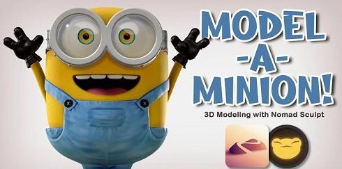 Model-a-Minion! 3D Character Design in Nomad Sculpt