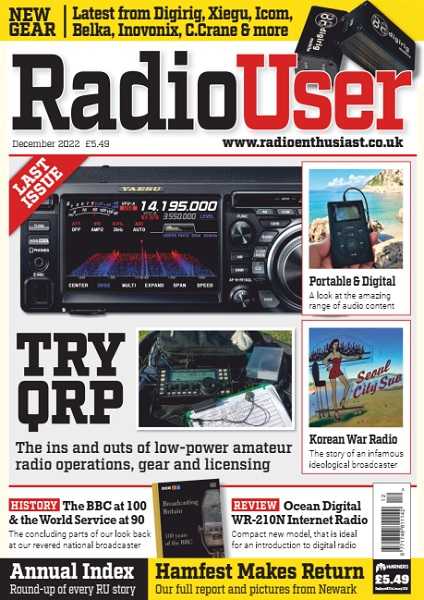 Radio User №12 (December 2022)