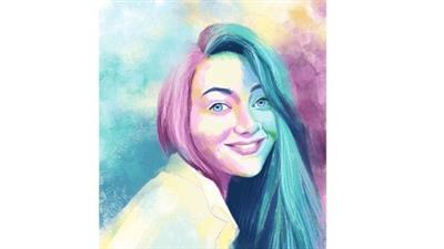 Digital Pastels Portraits With  Procreate