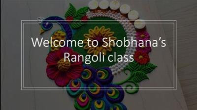 Simple And Colorful Rangoli  Designs