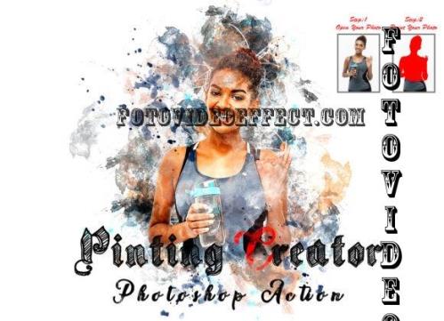 Painting Creator Photoshop Action - 10244598