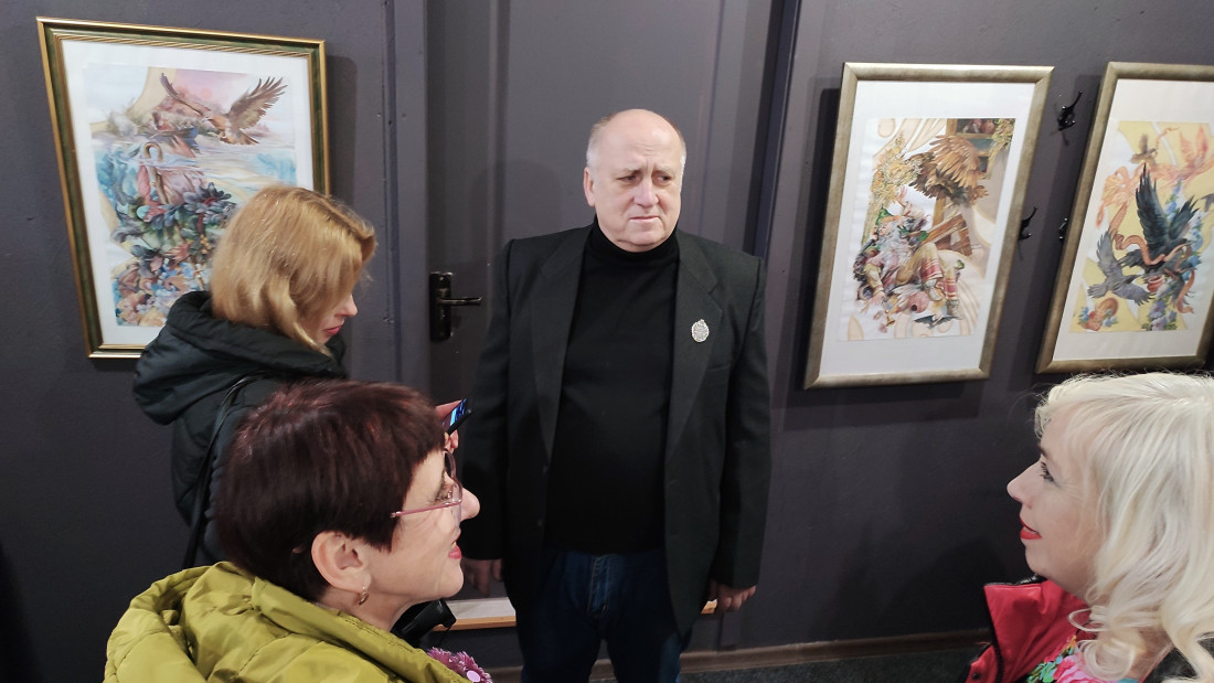Открытие выставки Охапкина в галерее Art.Goodzik