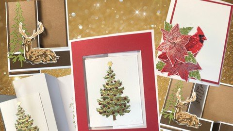 Color Layer Christmas Card Class