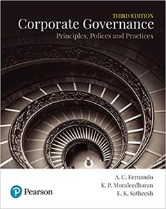 Corporate Governance Principles, Policies and Practices