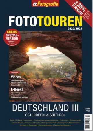 c't Fotografie Magazin – Fototouren 2022 2023