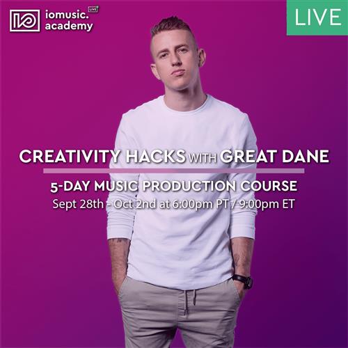 IO Music Academy -  Creativity Hacks with Great Dane