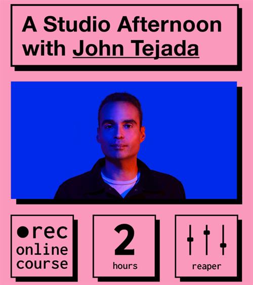 IO Music Academy -  A Studio Afternoon with John Tejada