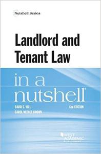 Landlord and Tenant Law in a Nutshell  Ed 6