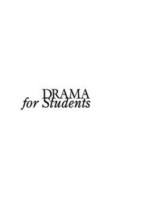 Drama for Students, Volume 4