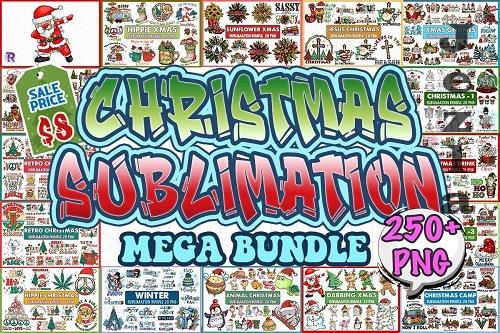Christmas Sublimation Mega Bundle - 25 Premium Graphics
