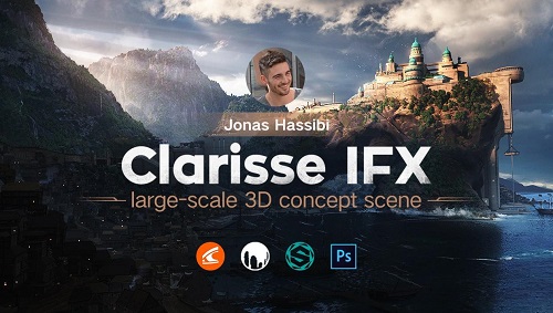 Wingfox - Clarisse IFX 3D Large Scale Concept Art Creation (2022) with Jonas Hassibi