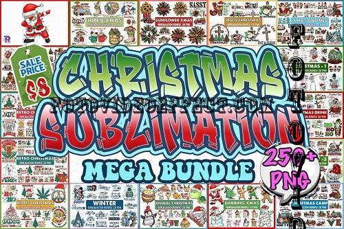 Christmas Sublimation Mega Bundle - 25 Premium Graphics
