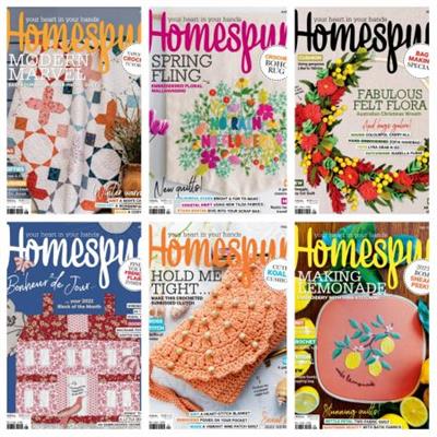 Australian Homespun - 2022 Full Year Issues  Collection