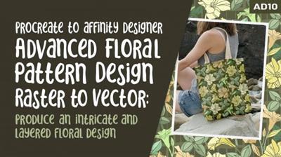 Ad 10 Advanced Floral Design Raster To  Vector