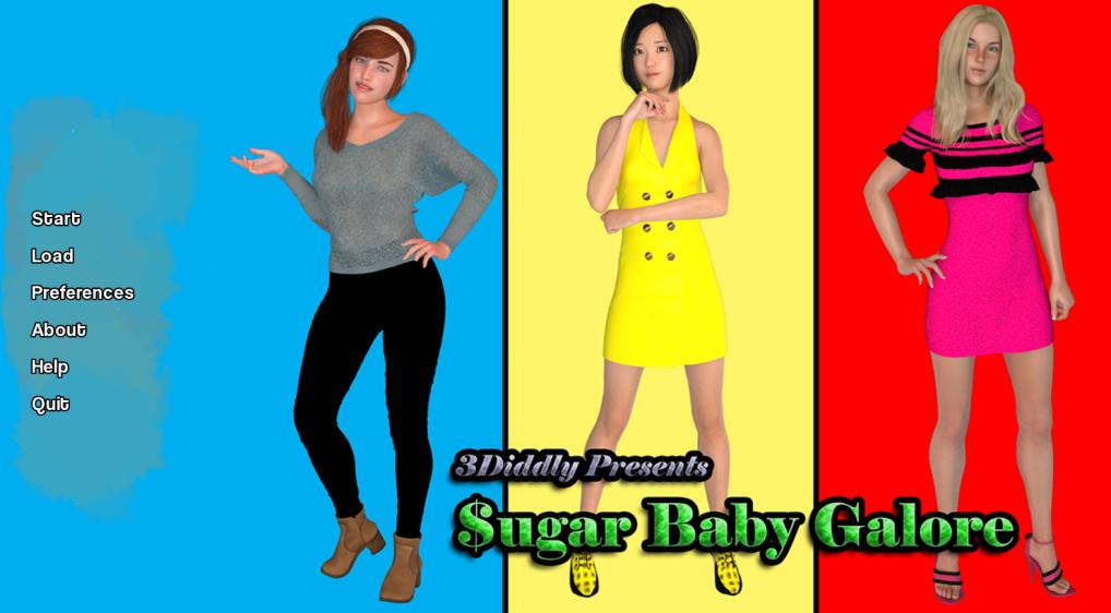 Sugar Baby Galore [1.12 Public (final)] (3Diddly) [uncen] [2020, ADV, 3DCG, Male protagonist, Harem, Handjob, Anal sex, Cheating, Corruption, ntr(avoidable), Mobile game, Oral sex, Pregnancy, Swinging, Vaginal sex, Voyeurism] [eng]