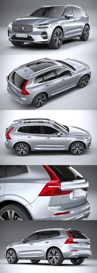 Volvo XC60 2022 3D Models