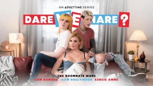 Jean Hollywood, Cam Damage, Kenzie Anne - The Roommate Wars [SD, 544p] [AdultTime.com]