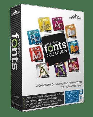 Summitsoft Creative Fonts Collection 1.0.1  macOS