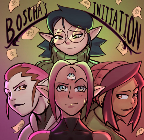Boscha’s Initiation Porn Comic
