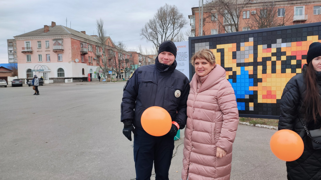 Акция против домашнего насилия