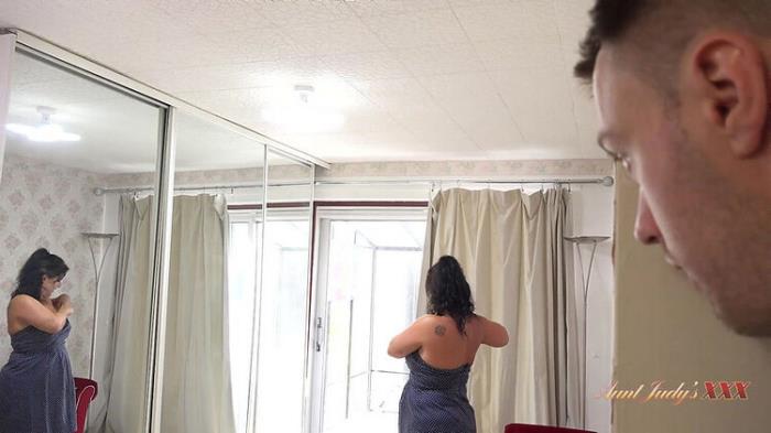 Mommy Catches Her Step-Son Spying On Her Getting Dressed