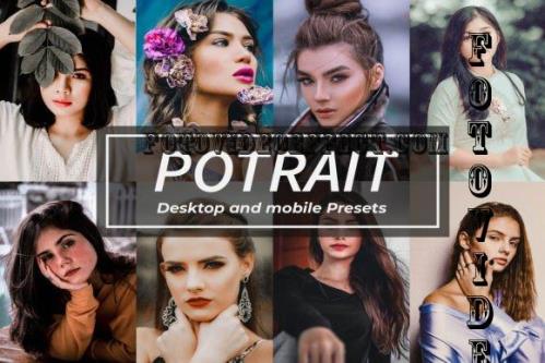 8 Potrait Lightroom Presets