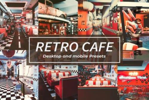 8 Retro Cafe Lightroom Presets