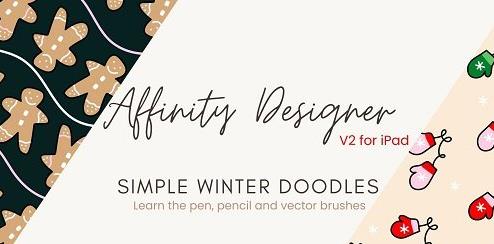 Introduction to Affinity Designer V2 for iPad Simple Winter Doodles