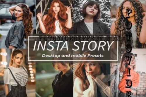 8 Insta Story Lightroom Presets