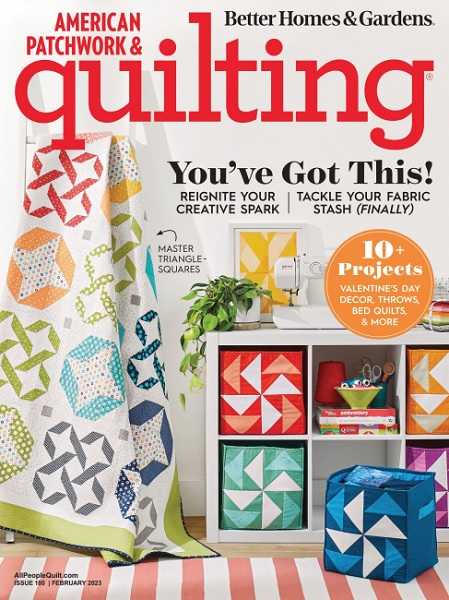 American Patchwork & Quilting №180 (February 2023)