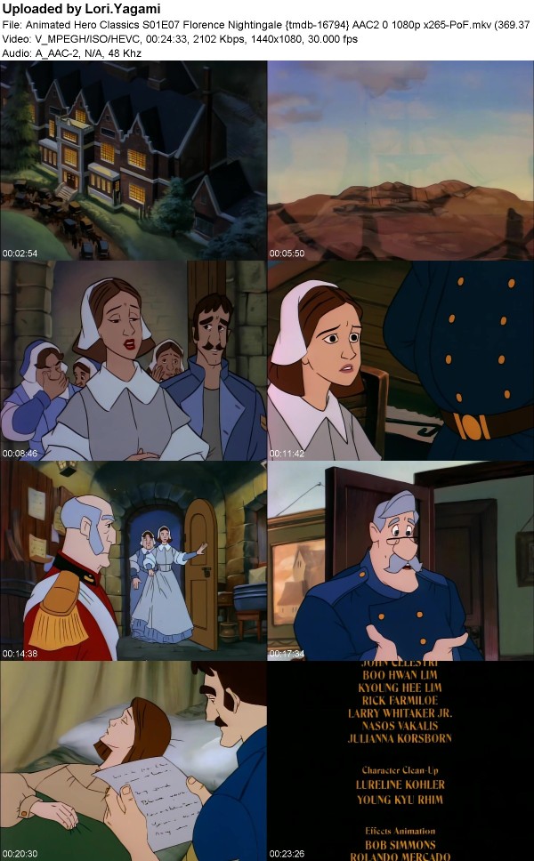 Animated Hero Classics S01E07 Florence Nightingale {tmdb-16794} AAC2 0 1080p x265-PoF