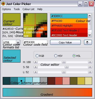 Just Color Picker  5.7
