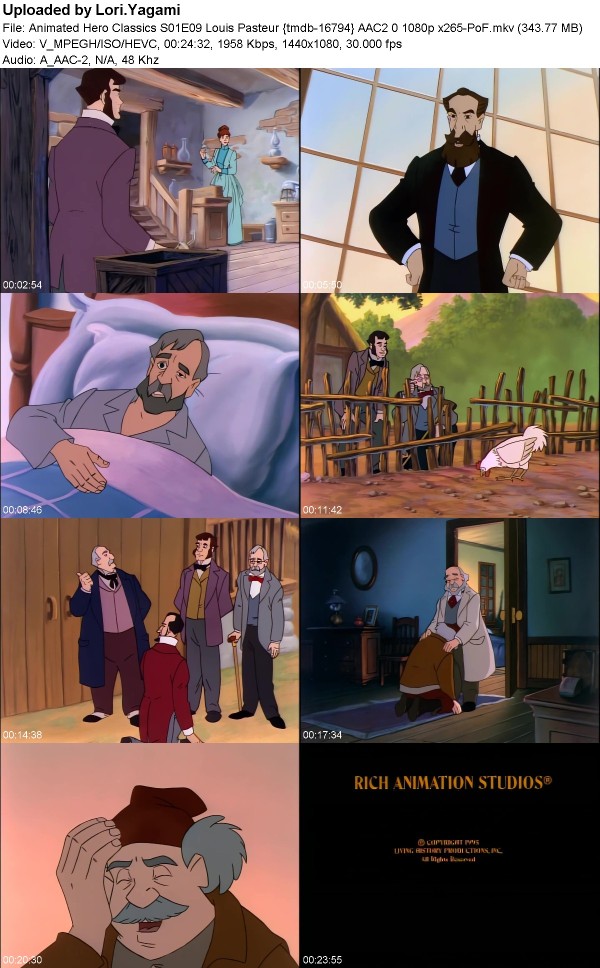 Animated Hero Classics S01E09 Louis Pasteur {tmdb-16794} AAC2 0 1080p x265-PoF