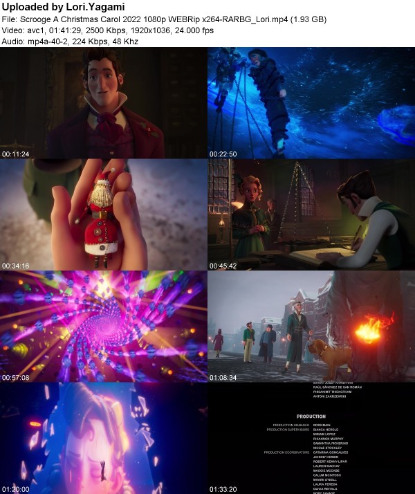 Scrooge A Christmas Carol (2022) 1080p WEBRip x264-RARBG