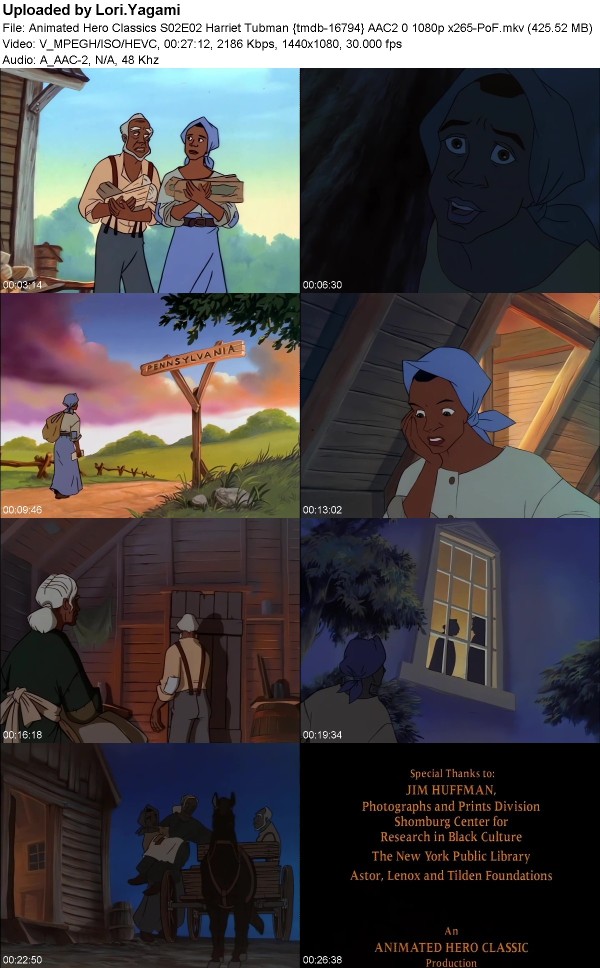 Animated Hero Classics S02E02 Harriet Tubman {tmdb-16794} AAC2 0 1080p x265-PoF