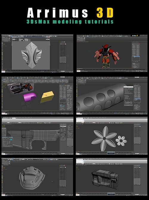 Arrimus 3D 3DsMax Modeling Tutorials Ad3d517f72eeaca463099f844318964d