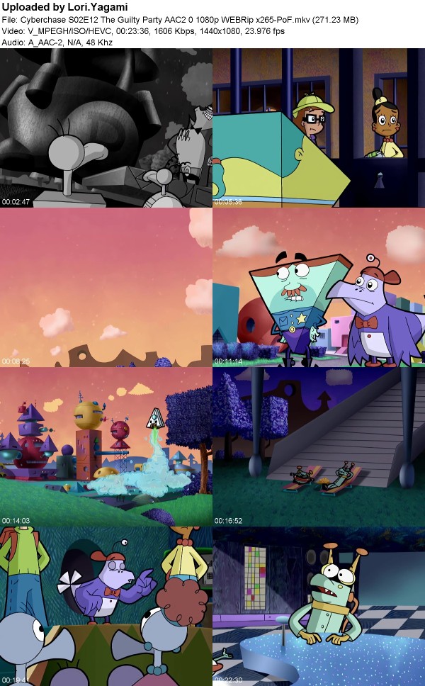 Cyberchase S02E12 The Guilty Party AAC2 0 1080p WEBRip x265-PoF